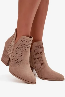 Botki Na Słupku|Botki Ażurowe><noscript><img width=