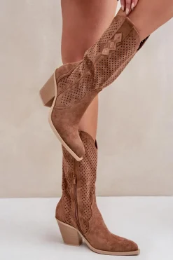 Botki Na Słupku|Botki Ażurowe><noscript><img width=