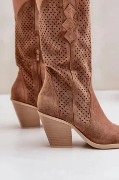 Botki Na Słupku|Botki Ażurowe><noscript><img width=