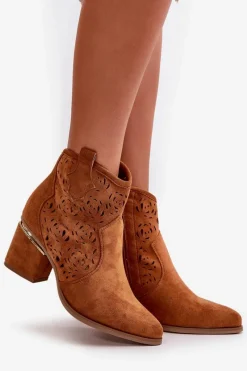 Botki Na Słupku|Botki Ażurowe><noscript><img width=