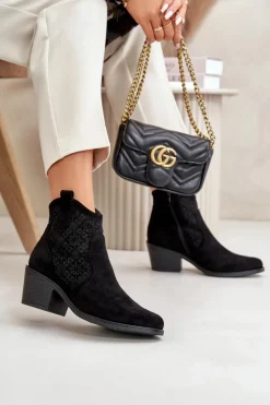 Botki Skórzane|Botki Na Słupku><noscript><img width=