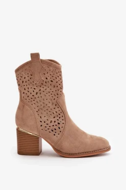 Botki Na Słupku|Botki Ażurowe><noscript><img width=