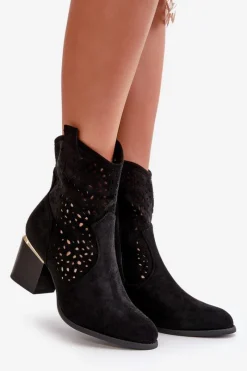 Botki Na Słupku|Botki Ażurowe><noscript><img width=