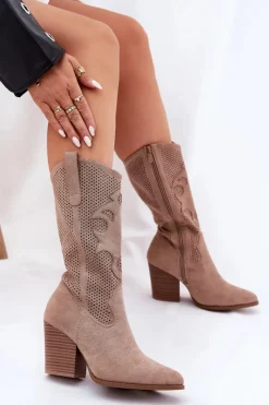 Kozaki Na Słupku|Kozaki Ażurowe><noscript><img width=