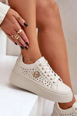 Buty Sportowe Na Platformie|Sneakersy Damskie><noscript><img width=