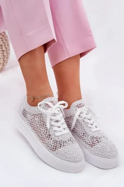 Buty Sportowe Na Platformie|Sneakersy Damskie><noscript><img width=