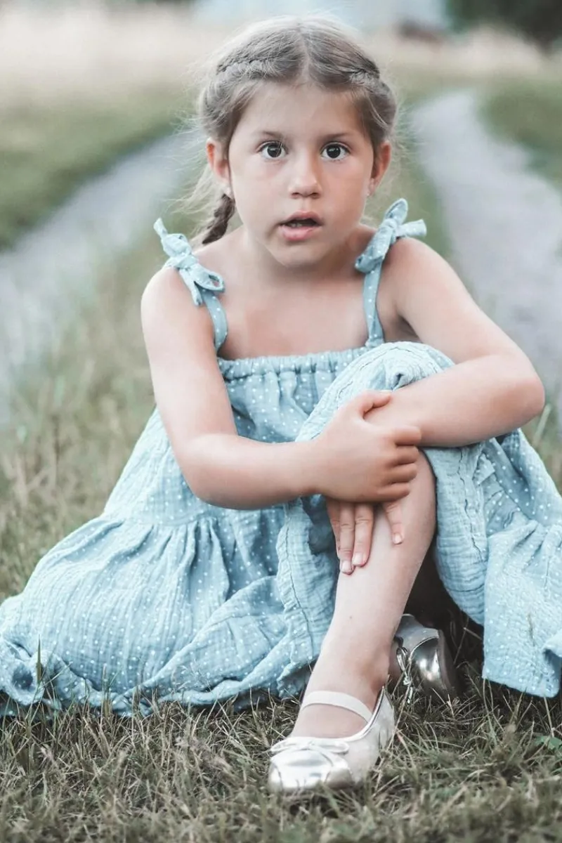 Online Boto Balerinki Dziecięce Z Kokardką Złote Jellema Złoty