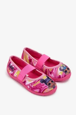 Hot Boto Balerinki Kapcie Dla Dziewczynek L.O.L. SURPRISE Różowe Janeline