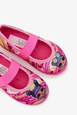 Hot Boto Balerinki Kapcie Dla Dziewczynek L.O.L. SURPRISE Różowe Janeline