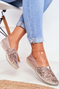 Baleriny Skórzane|Baleriny Klasyczne>Maciejka Baleriny Damskie Skórzane Beżowe 01930-59/00-0