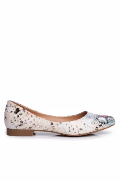 Online Buty Sergio Leone Baleriny Damskie Sergio Leone Czerwony Wąż BL611 Nemsis