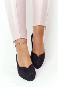 Mokasyny Damskie Zamszowe|Baleriny Klasyczne><noscript><img width=