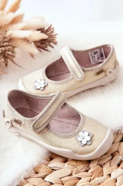 Discount BEFADO Baleriny Papcie 114X288 Złote