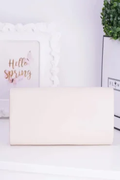 Kopertówki>Boto Beżowa Kopertówka Torebka na Łańcuszku