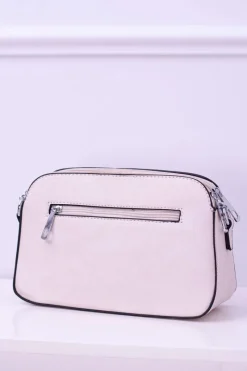 Listonoszki>Boto Beżowa Torebka Damska Listonoszka