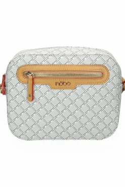 Torebki Nobo|Listonoszki>Nobo Biała Torebka Damska Listonoszka NBAG-F2290-C000