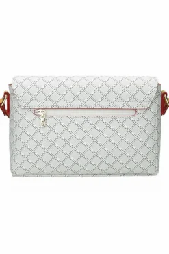 New Biała Torebka Damska Listonoszka NBAG-F2300-C000 Torebki Nobo|Listonoszki