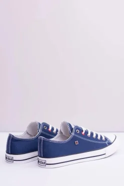 Best Big Star Shoes Big Star Niskie Męskie Granatowe Trampki T174101