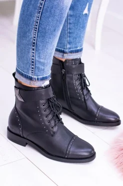 Botki Sznurowane|Botki Płaskie><noscript><img width=