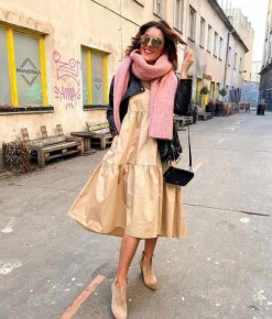 Discount Boto Botki Damskie Beżowe Skórzane na Obcasie Chavai