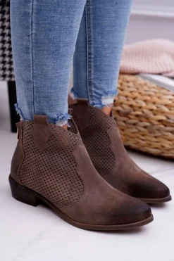 Botki Wiosenne|Brązowe I Beżowe Botki><noscript><img width=