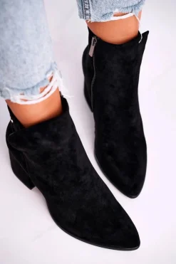 Botki Na Słupku|Czarne Botki><noscript><img width=