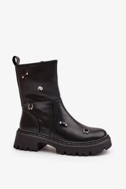 Czarne Botki|Botki Płaskie><noscript><img width=