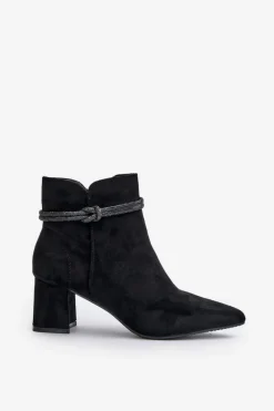 Brązowe I Beżowe Botki|Botki Na Obcasie><noscript><img width=