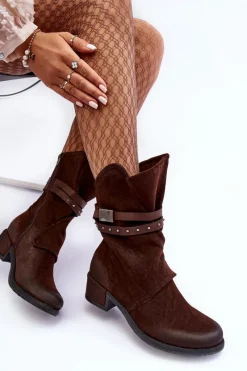 Botki Zimowe Damskie|Botki Na Obcasie><noscript><img width=