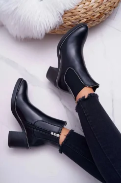 Botki Na Słupku|Botki Zimowe Damskie><noscript><img width=