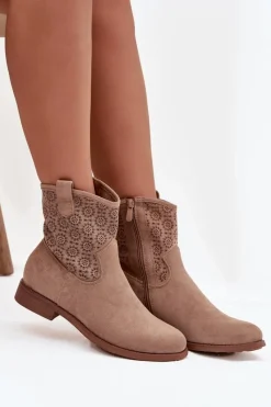 Botki Ażurowe|Botki Płaskie><noscript><img width=