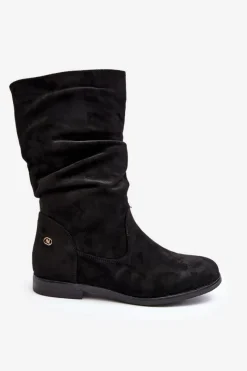 Czarne Botki|Botki Płaskie><noscript><img width=