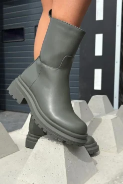 Botki Zimowe Damskie|Botki Płaskie><noscript><img width=