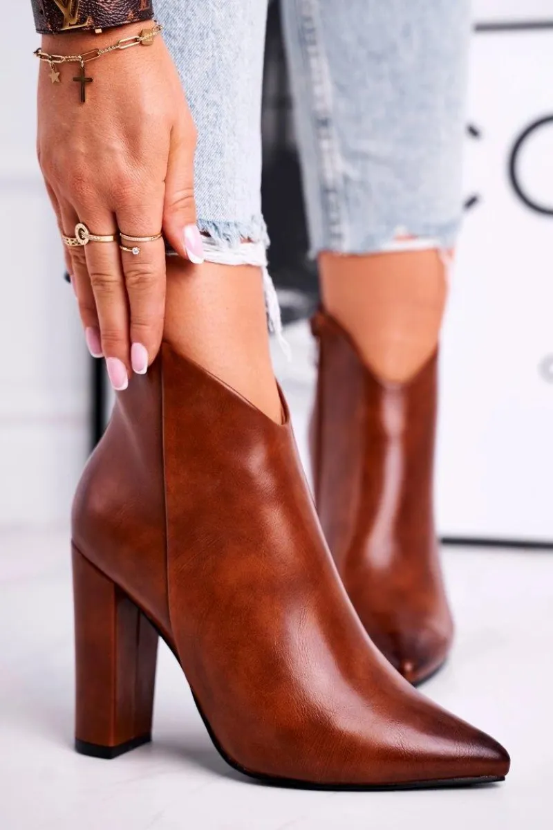 Sale Botki Damskie Na Słupku Camel Rise Up Damskie Botki Na Słupku|Botki Zimowe Damskie