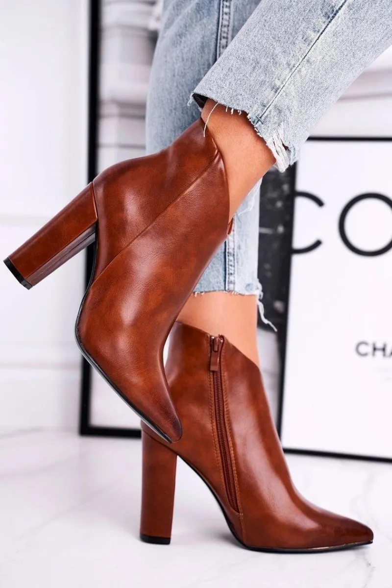 Sale Botki Damskie Na Słupku Camel Rise Up Damskie Botki Na Słupku|Botki Zimowe Damskie