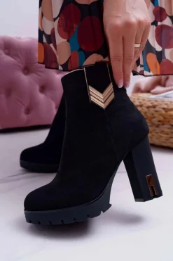 Botki Na Słupku|Botki Zimowe Damskie><noscript><img width=