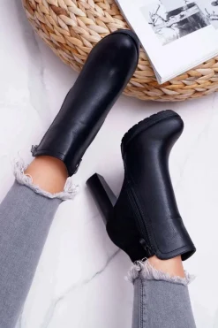 Botki Na Słupku|Botki Zimowe Damskie><noscript><img width=