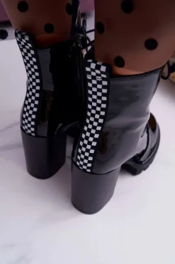 Botki Sznurowane|Botki Na Słupku><noscript><img width=