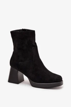 Botki Na Obcasie|Botki Zamszowe><noscript><img width=