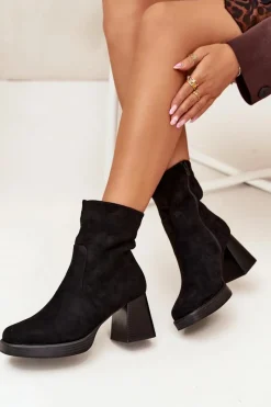 Botki Na Obcasie|Botki Zamszowe><noscript><img width=