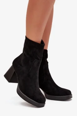 Botki Na Obcasie|Botki Zamszowe><noscript><img width=