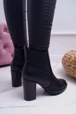 Botki Na Słupku|Botki Zimowe Damskie><noscript><img width=