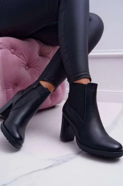 Botki Na Słupku|Botki Zimowe Damskie><noscript><img width=