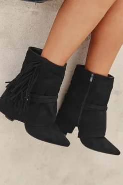 Botki Na Słupku|Czarne Botki><noscript><img width=