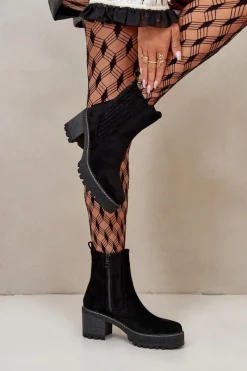 Botki Ocieplane|Brązowe I Beżowe Botki><noscript><img width=