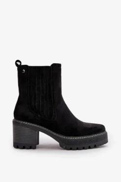 Botki Ocieplane|Brązowe I Beżowe Botki><noscript><img width=