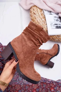 Botki Na Słupku|Botki Zimowe Damskie><noscript><img width=