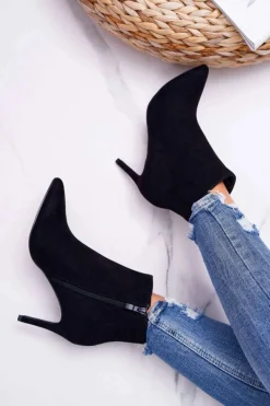 Botki Na Obcasie|Botki Zamszowe><noscript><img width=