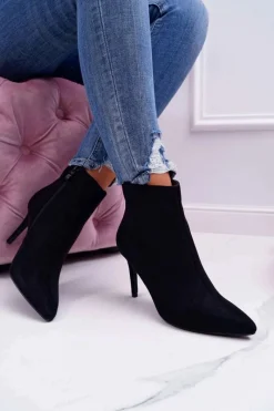 Botki Na Obcasie|Botki Zamszowe><noscript><img width=