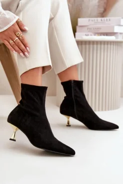 Botki Na Obcasie|Botki Zamszowe><noscript><img width=